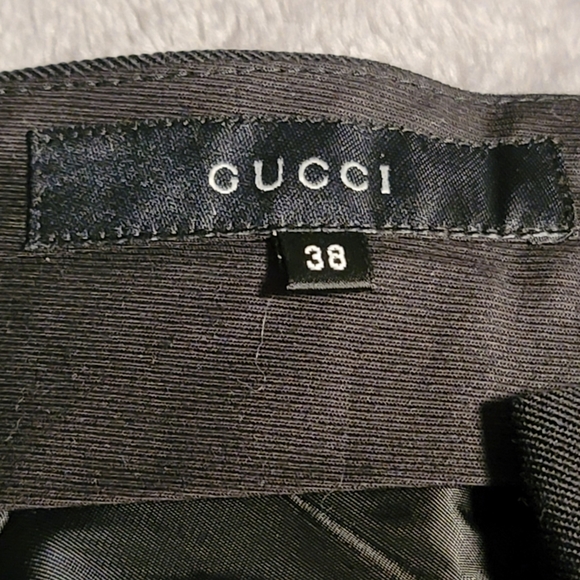Gucci size 38 black dress pants - Picture 2 of 3